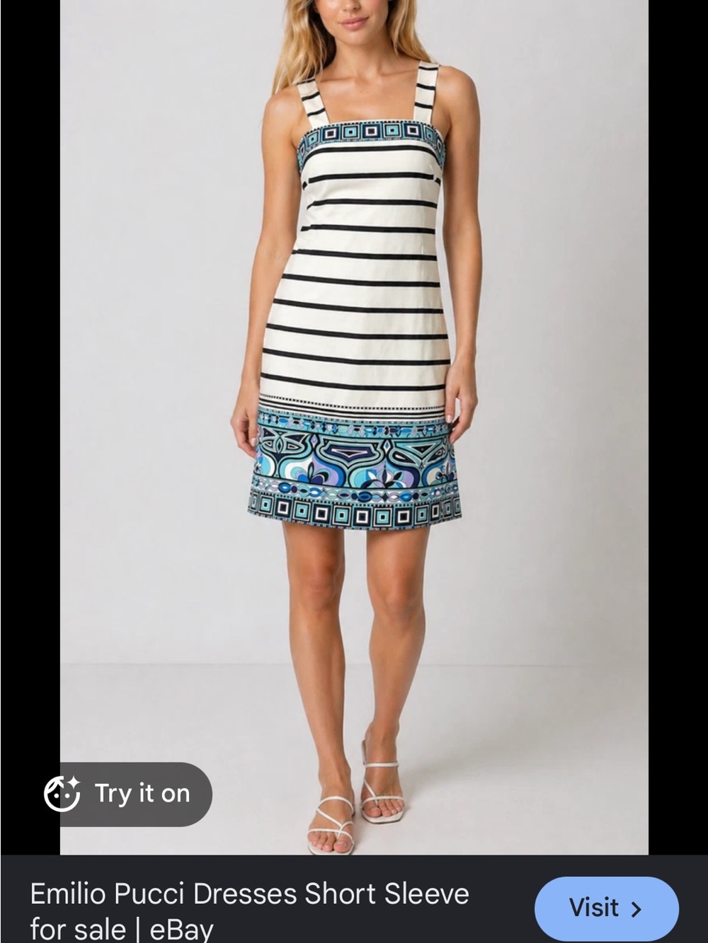 Emilio Pucci striped dress - Picture 2 of 16